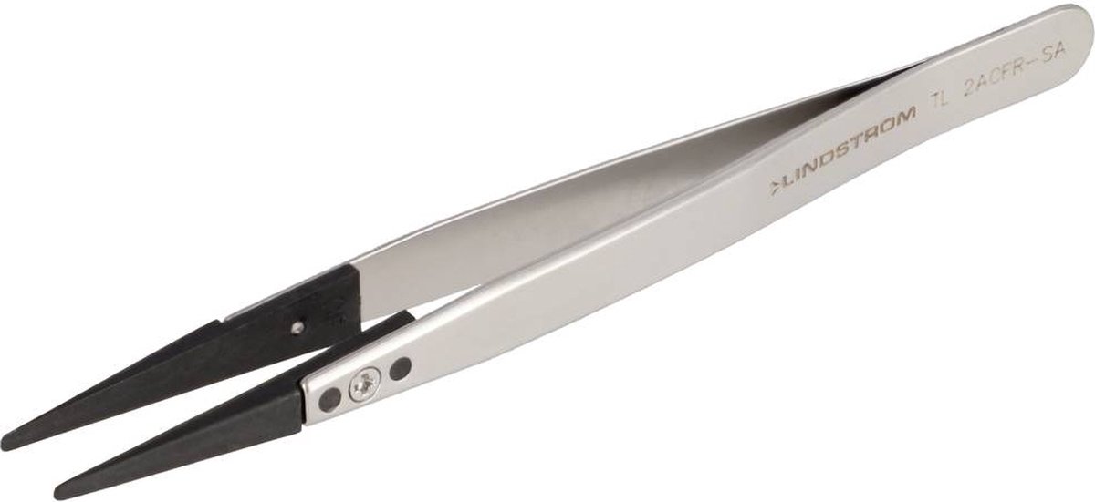 Goedkoopste Lindström TL 2ACFR-SA Pincet ESD 2ACF Plat-rond 130 mm