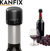 KanFix® Mini Vacuüm Wijn Stopper - Herbruikbaar - Lekvrij - Wijn Accessoires