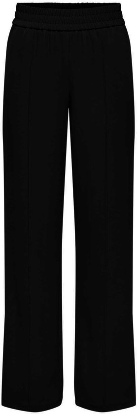 Only Pants Onllucy-laura Mw Wide Pin Pant Tlr 15269665 Noir Taille femme - W28 X L32