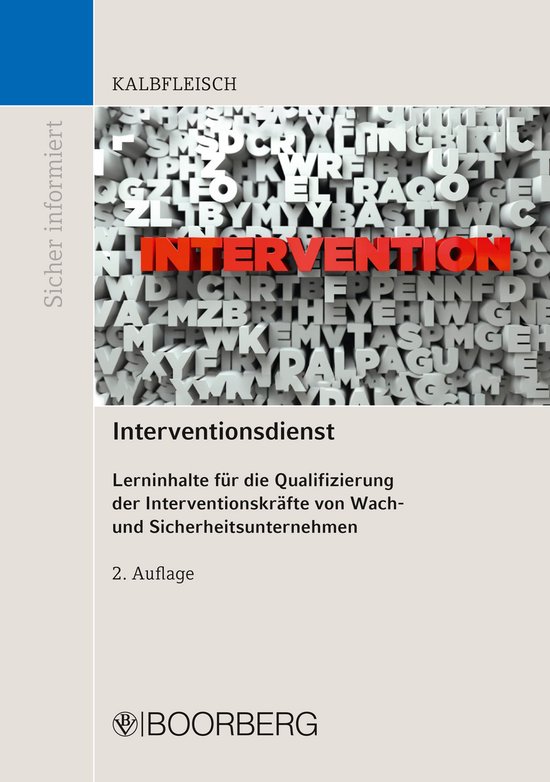 Sicher informiert - Interventionsdienst - cover