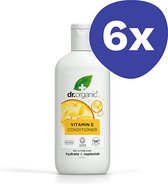 Après-shampooing Dr Organic Vitamine E (6x 265 ml)