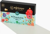 Egricayir - Bio Propolis Ampoules Kids - 20 ampoules - Enrichi en jus de grenade bio et miel brut