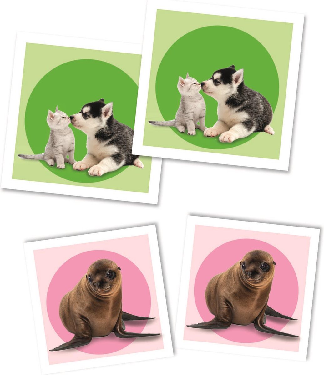 Clementoni - Memory voor kinderen - Baby Dieren - 48 Kaarten - Memory spel - Educatief Speelgoed - Vanaf 2 jaar — afbeelding 10