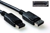 ACT 1 meter DisplayPort kabel, male - male, power pin 20 aangesloten. AK3978