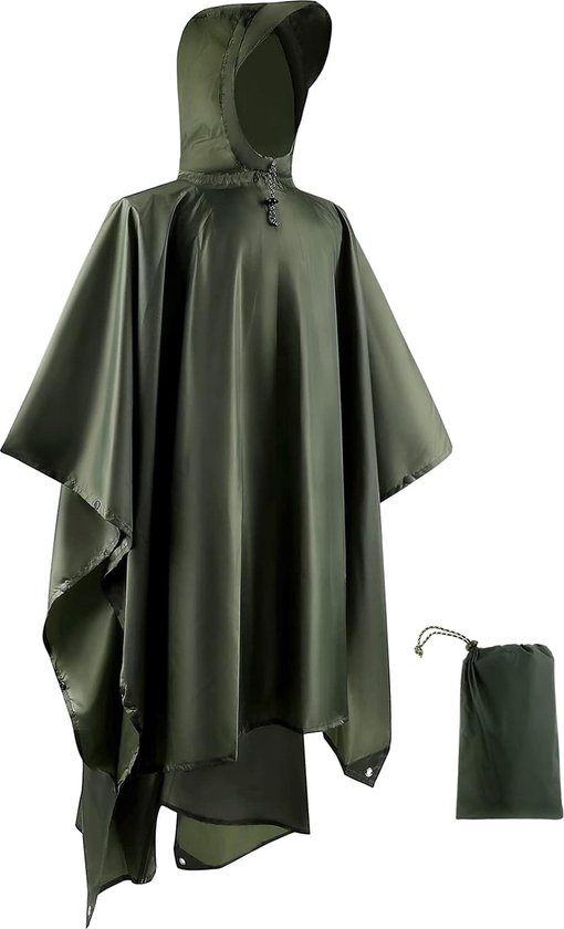 Poncho de pluie imperméable pour femmes et hommes, cape de pluie