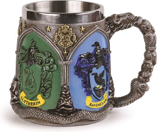 Amscan Harry Potter Folieballon – 45 Cm, Met Wapens Van Zweinstein-huizen, Zelfsluitend Ventiel
