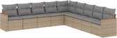 vidaXL-9-delige-Loungeset-met-kussens-poly-rattan-beige