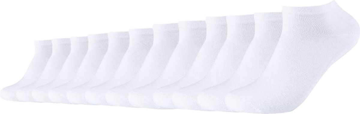 Camano Unisex Sneakersokken Veelkleurig 12 Paar