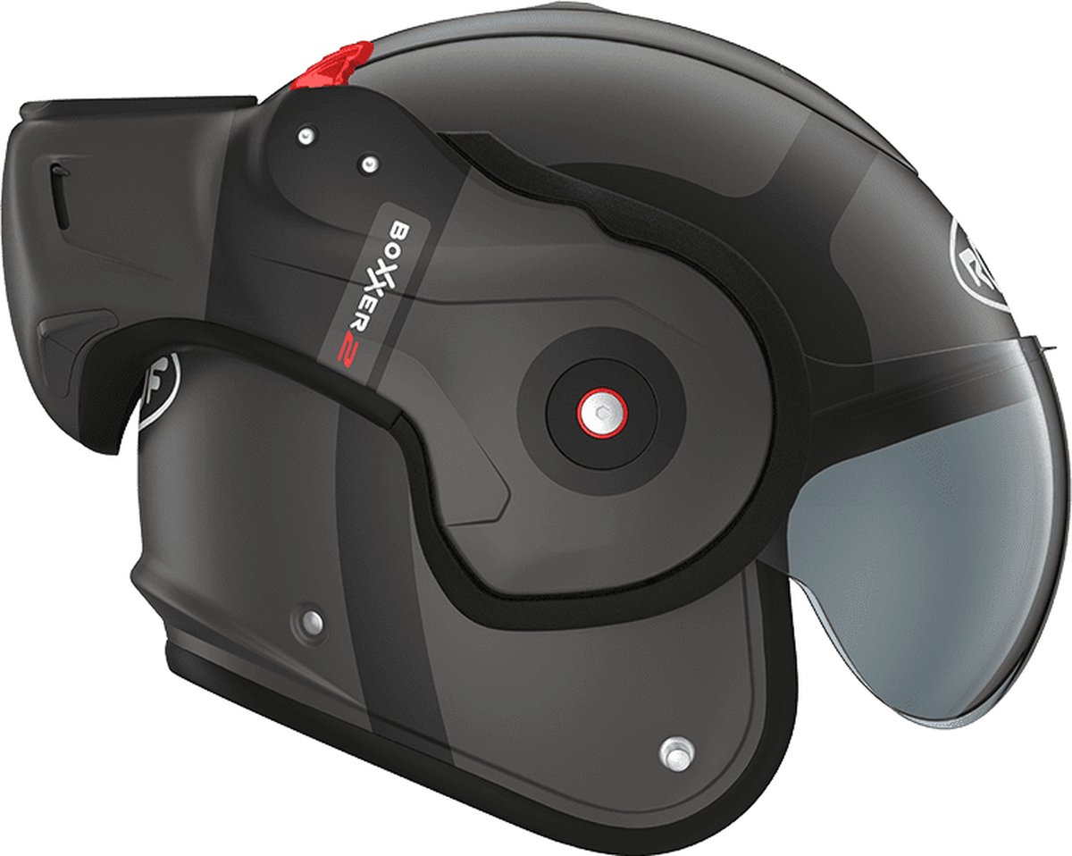 ROOF Helm Boxxer 2 titan zwart maat S