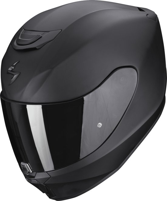 Scorpion EXO-391 Matt Black - Maat S - Integraal helm - Scooter helm - Motorhelm - Zwart