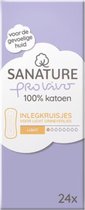 Sanature - Inlegkruisjes Light Pro Vivo - 100% Katoen - 24 stuks