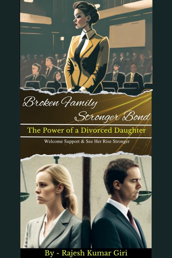 Broken Family Stronger Bond: The Power of a Divorced Daughte ... - cover