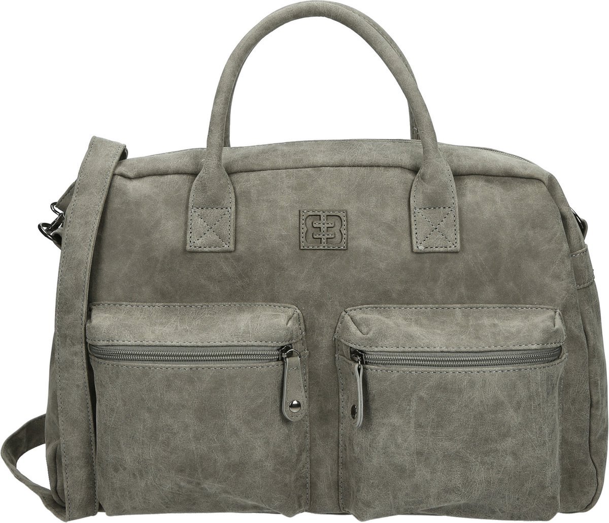 Westernbag Enrico Benetti groot grijs bol