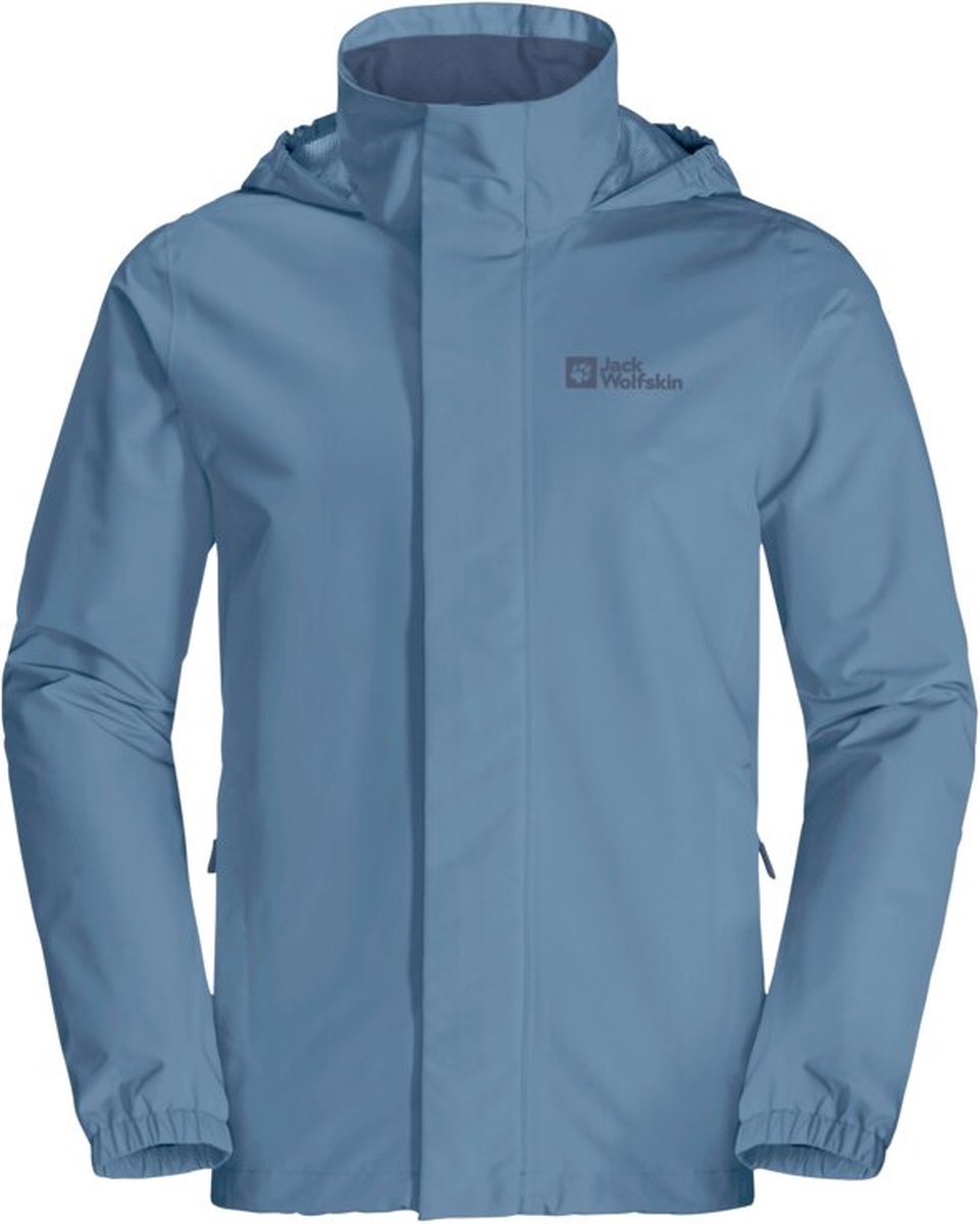 Jack Wolfskin Stormy Point 2L Jacket Men Outdoorjas Heren Element Blauw