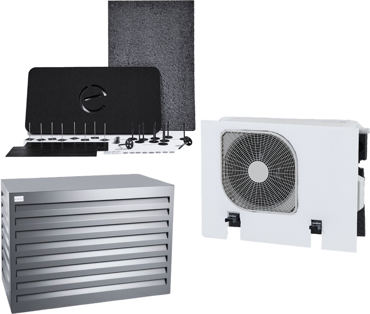 Evolar Geluidsreducerende warmtepomp en airco omkasting - XS