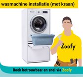 Wasmachine aansluiten (met kraan) - Door Zoofy in samenwerking met Bol - Installatie-afspraak gepland binnen 1 werkdag