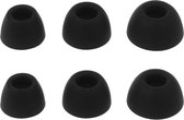 Ibley Siliconen oortips voor Samsung Galaxy Buds 2 Pro zwart - Siliconen Earplug - S/M/L formaat - 3 paar - 3 maten