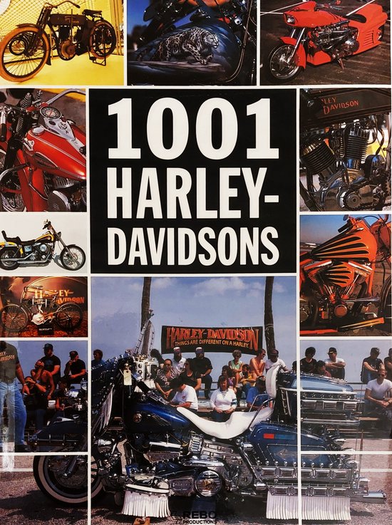 1001 Harley-Davidsons - cover