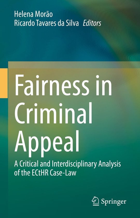 Law and Criminology (R0) - Fairness in Criminal Appeal - cover