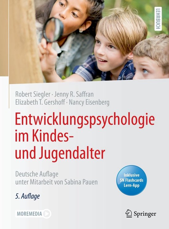 Psychology (German Language) - Entwicklungspsychologie im Ki ... - cover