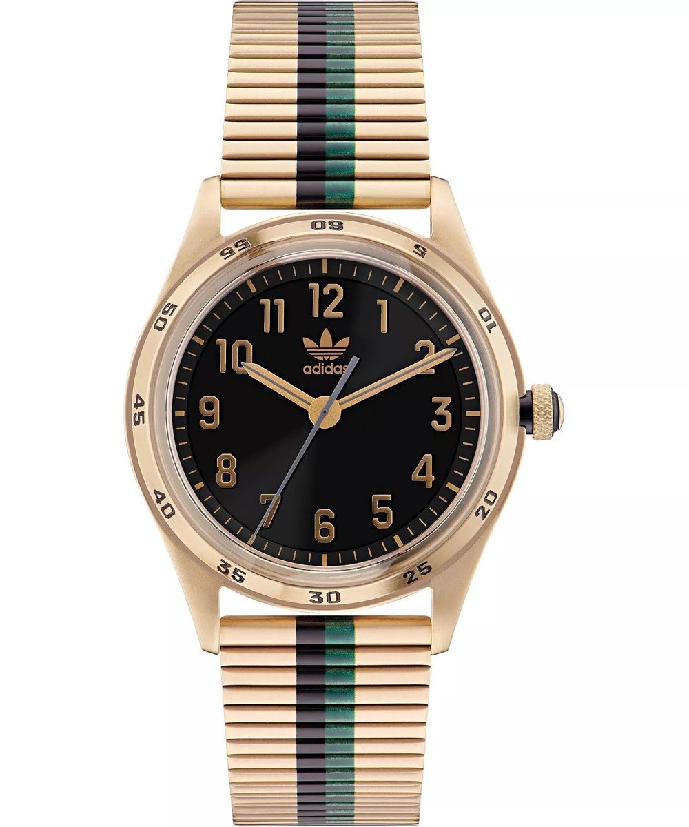 Adidas Originals Code Four AOSY22526 Horloge - Staal - Goudkleurig - Ø 41 mm