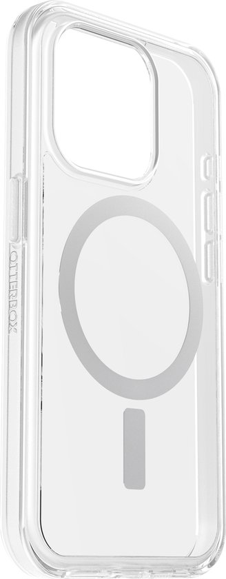 OtterBox Symmetry MagSafe Case - Geschikt voor Apple iPhone 15 Pro - Transparant
