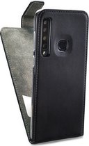 Mobilize Telefoonhoesje geschikt voor Samsung Galaxy A9 (2018) Hoesje | Mobilize Classic Gelly Flip Bookcase Portemonnee | Pasjeshouder voor 1 Pasje | Telefoonhoesje voor Pinpas / OV Kaart / Rijbewijs - Zwart