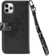 Mobilize Gelly Zipper Telefoonhoesje geschikt voor Apple iPhone 11 Pro Hoesje Uitneembare 2in1 Clutch - Zwart