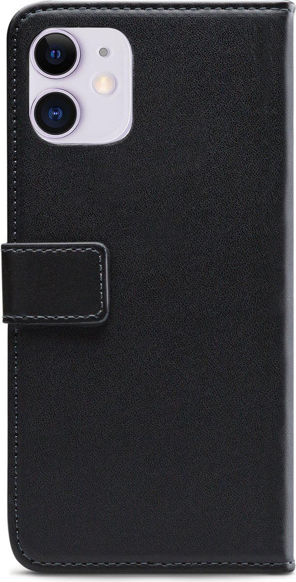 Mobilize Classic Gelly Wallet Apple iPhone 11 Hoesje Book Case Zwart