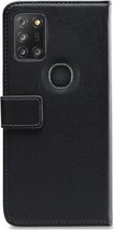 Mobilize Classic Gelly Wallet Telefoonhoesje geschikt voor Alcatel 3X (2020) Hoesje Bookcase Portemonnee - Zwart