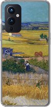 Geschikt voor OnePlus 9 hoesje - De oogst - Vincent van Gogh - Siliconen Telefoonhoesje