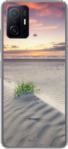 Geschikt voor Xiaomi 11T Pro hoesje - Zonsondergang in een landschap in Nederland - Siliconen Telefoonhoesje