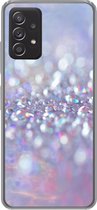 Geschikt voor Samsung Galaxy A33 5G hoesje - Water - Design - Abstract - Licht - Siliconen Telefoonhoesje