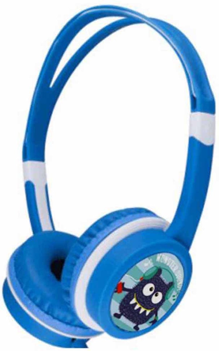 Gembird MHP-JR-B Koptelefoon voor kinderen - Volumebegrenzing - On-ear - Blauw
