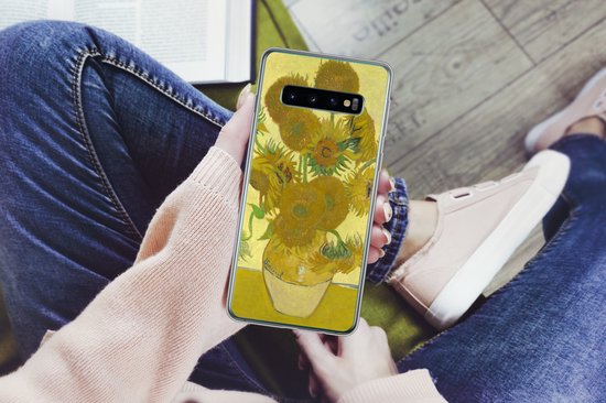 Coque Samsung Galaxy S10 - Tournesols - Vincent van Gogh - Siliconen