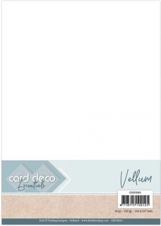 Card Deco Essentials - Vellum A4