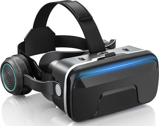 Lunettes/Casque de réalité virtuelle vidéo Film Jeu 3D avec Bandeau réglable