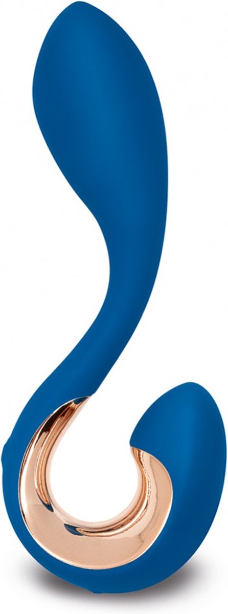 Goedkoopste G-Vibe - G-pop 2 - Anatomische Unisex Vibrator - Blauw