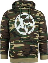 Fostex Hoodie Allied Star-Punisher camo