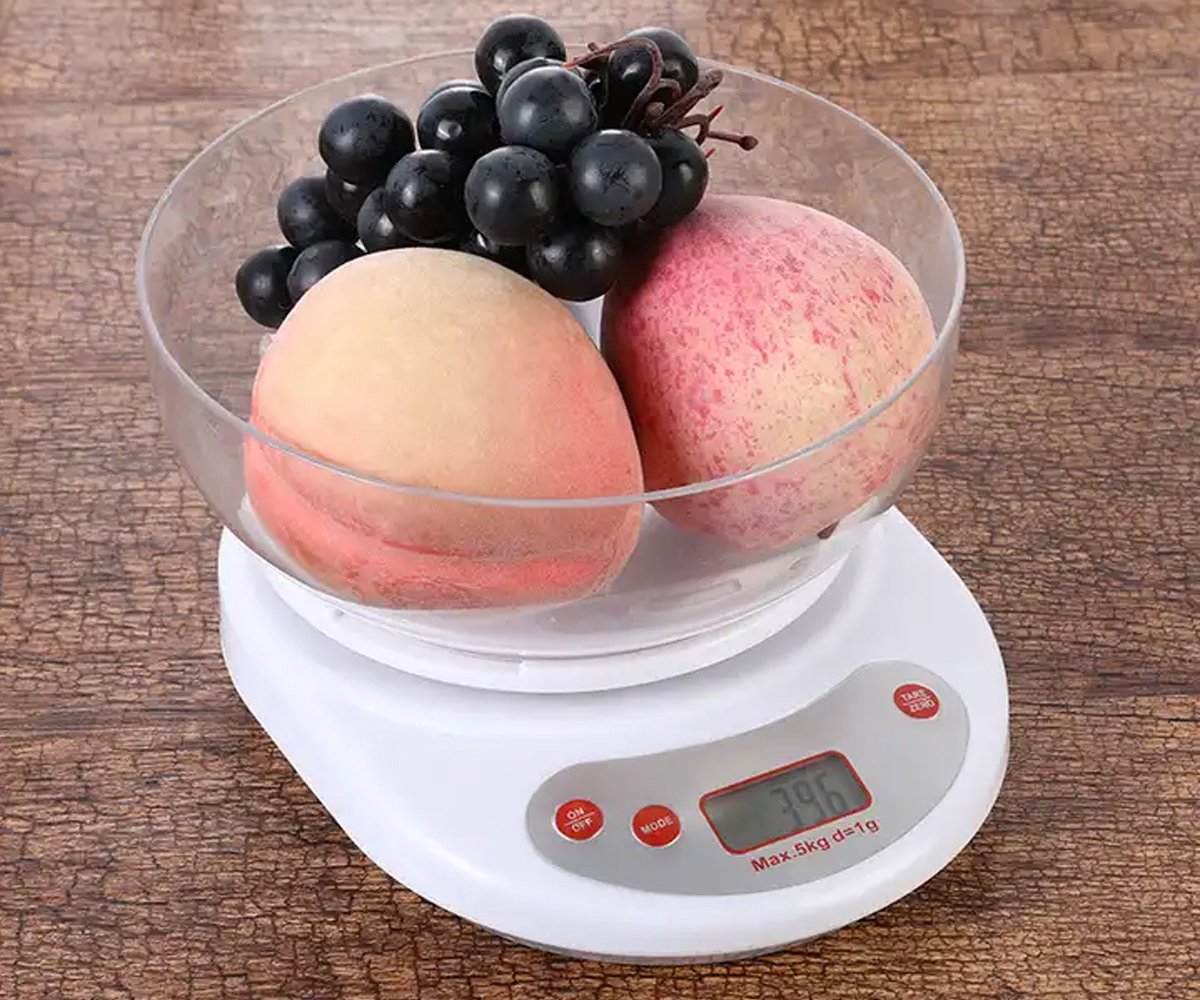 AERBES Digitale Precisie Keukenweegschaal – Weegschaal Keuken - 1gr - 5kg