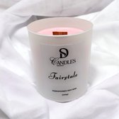Geurkaars Fairytale - 9 oz - Handgemaakte Geurkaars - Woodwick Geurkaars Candle Jar | Brandtijd: 50 uur