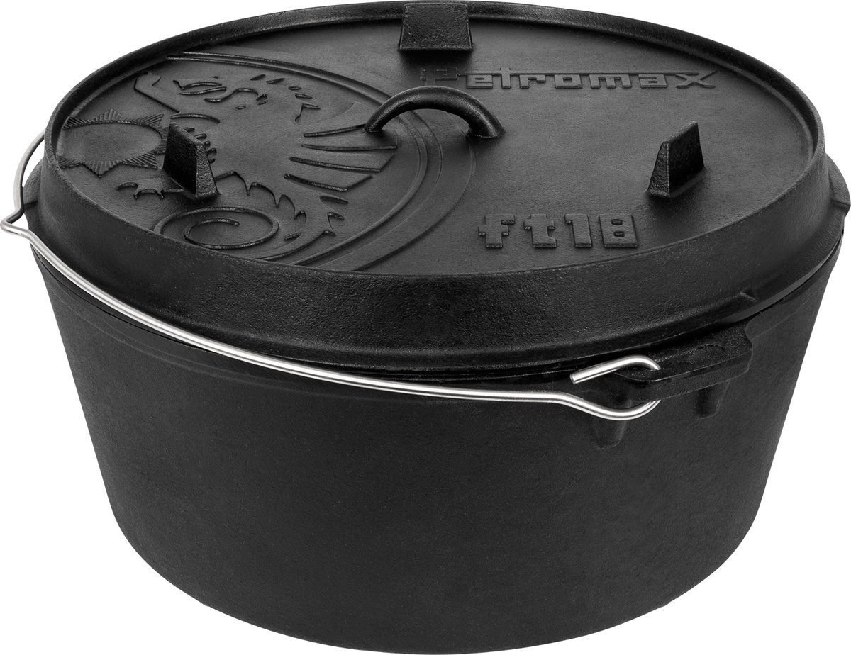 Bol.com Petromax - Dutch Oven 16,1L/ft 18 - zonder pootjes aanbieding