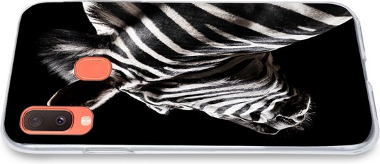 Coque Samsung Galaxy A20e - Zebra - Animaux Sauvages - Motifs - Siliconen