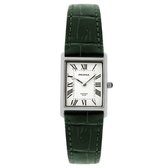 Prisma - dames horloge - P.2354 Baroness Silver leder groen