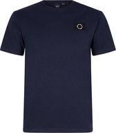 Jongens t-shirt culture badge - Navy blauw