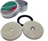 Minigadgets - Super Sterke Ringmagneten 42 x 4 mm - 2 stuks - Neodymium Extra Sterk - Schroefbaar - 42x4mm