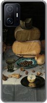 Coque Xiaomi 11T Pro - Nature morte aux fromages - Peinture de Floris Claesz. van Dijck - Coque de téléphone en Siliconen