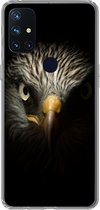 Coque OnePlus Nord N10 5G - Vogel - Aigle - Oiseaux de proie - Oeil - Bec - Lumière - Coque de téléphone en Siliconen