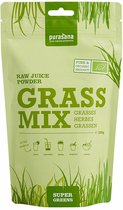 Purasana Grassen Mix Rauw Sap Poeder Bio 200 gr