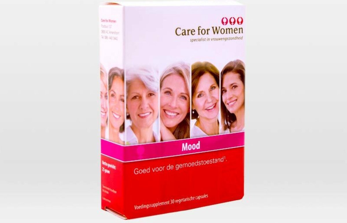 Care for Women Mood - 30 Capsules - Voedingssupplement - Care For Women